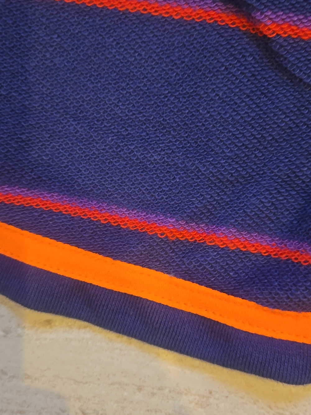 Oakley Unique Navy Striped Open Front Blazer - Picture 5 of 9